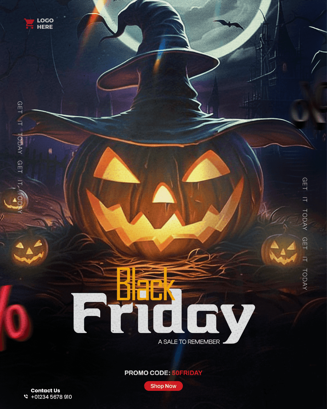 Black Friday - Social Media advertisement product graphics template - #27