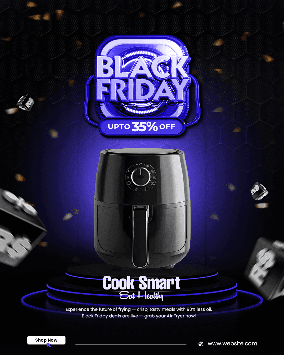 Black Friday - Social Media advertisement product graphics template - #12