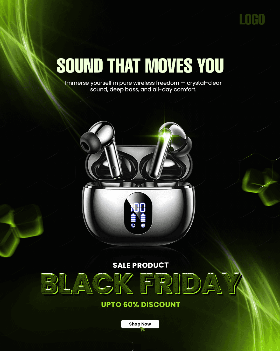 Black Friday - Social Media advertisement product graphics template - #13